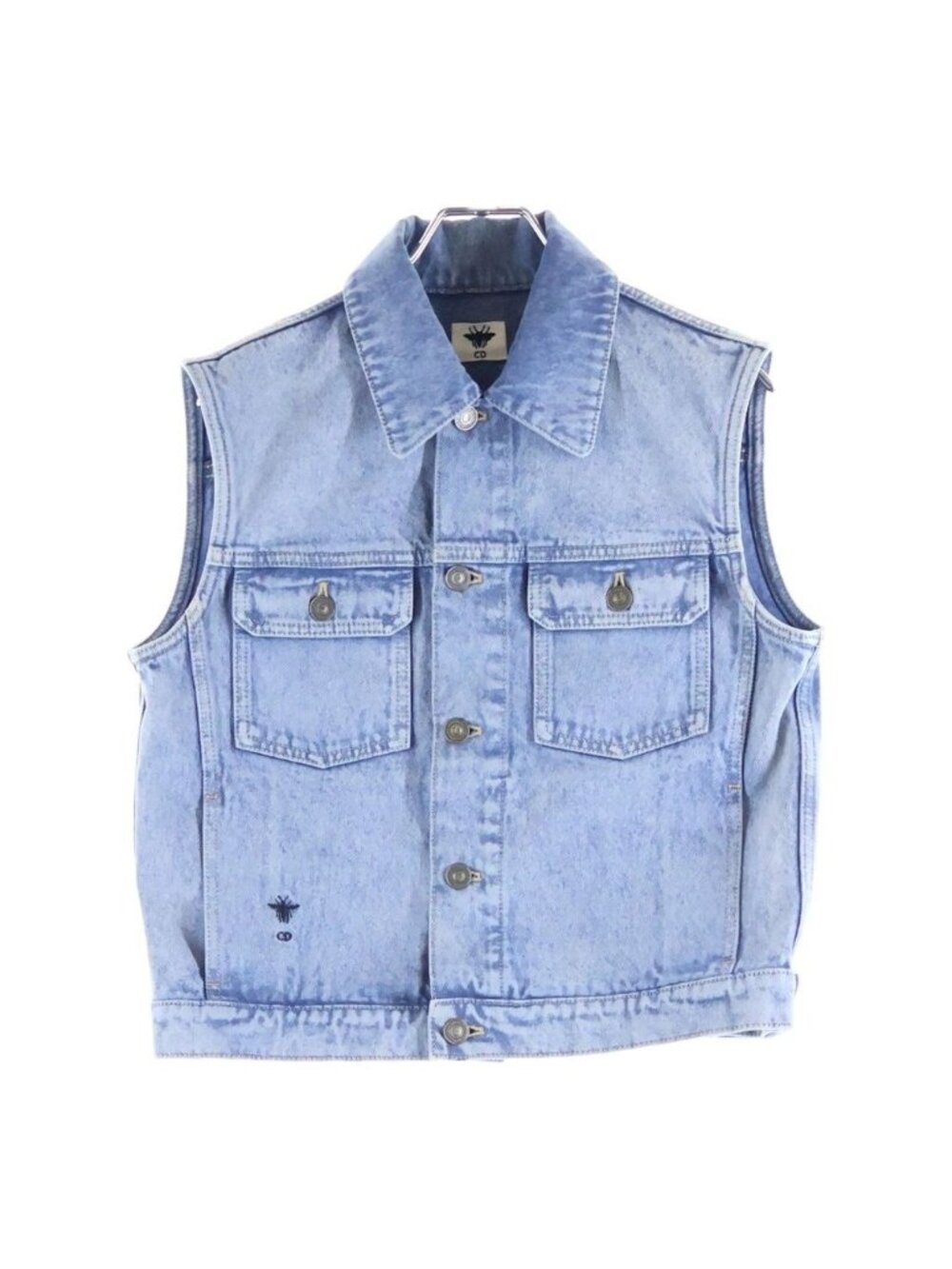 Dior Cotton Denim Vest Indigo